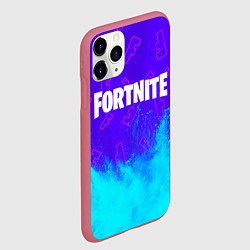 Чехол iPhone 11 Pro матовый FORTNITE ФОРТНАЙТ, цвет: 3D-малиновый — фото 2