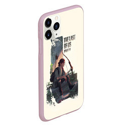 Чехол iPhone 11 Pro матовый The Last of Us 2, цвет: 3D-розовый — фото 2