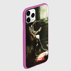 Чехол iPhone 11 Pro матовый ЛАСТ ОФ АС 2 ЭЛЛИ, цвет: 3D-фиолетовый — фото 2