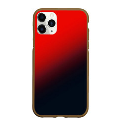 Чехол iPhone 11 Pro матовый RED, цвет: 3D-коричневый