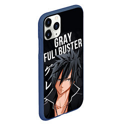 Чехол iPhone 11 Pro матовый FAIRY TAIL ХВОСТ ФЕИ, цвет: 3D-тёмно-синий — фото 2