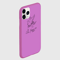 Чехол iPhone 11 Pro матовый Lil peep, цвет: 3D-фиолетовый — фото 2