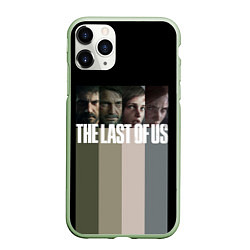 Чехол iPhone 11 Pro матовый The last of us, цвет: 3D-салатовый