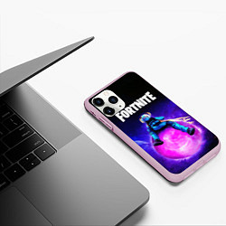 Чехол iPhone 11 Pro матовый FORTNITE ASTROJACK, цвет: 3D-розовый — фото 2