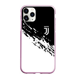 Чехол iPhone 11 Pro матовый JUVENTUS, цвет: 3D-розовый