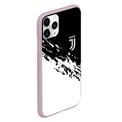 Чехол iPhone 11 Pro матовый JUVENTUS, цвет: 3D-розовый — фото 2