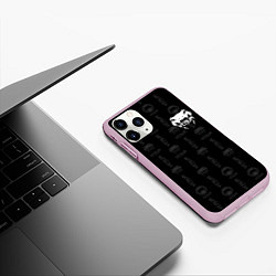 Чехол iPhone 11 Pro матовый VENUM ВЕНУМ, цвет: 3D-розовый — фото 2