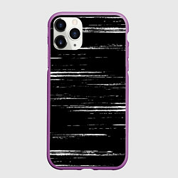 Чехол iPhone 11 Pro матовый РЕЗКИ ШТРИХИ