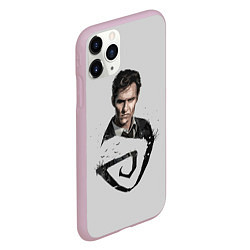Чехол iPhone 11 Pro матовый Настоящий детектив, цвет: 3D-розовый — фото 2
