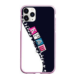 Чехол iPhone 11 Pro матовый Краш, цвет: 3D-розовый