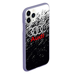 Чехол iPhone 11 Pro матовый AUDI, цвет: 3D-серый — фото 2