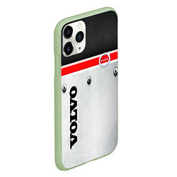 Чехол iPhone 11 Pro матовый VOLVO, цвет: 3D-салатовый — фото 2