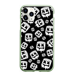 Чехол iPhone 11 Pro матовый MARSHMELLO, цвет: 3D-салатовый