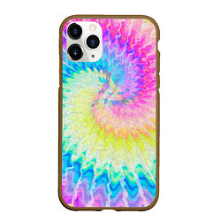 Чехол iPhone 11 Pro матовый ЛЕТО, цвет: 3D-коричневый