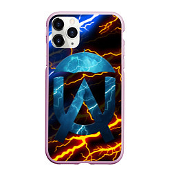 Чехол iPhone 11 Pro матовый The umbrella academy Z, цвет: 3D-розовый