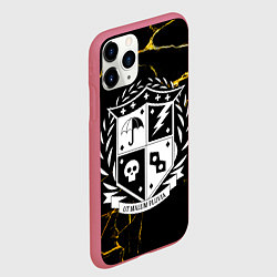 Чехол iPhone 11 Pro матовый UT MALUM PLUVIA Z, цвет: 3D-малиновый — фото 2
