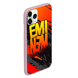 Чехол iPhone 11 Pro матовый Eminem, цвет: 3D-розовый — фото 2