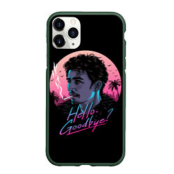 Чехол iPhone 11 Pro матовый Академия Амбрелла, цвет: 3D-темно-зеленый