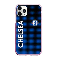 Чехол iPhone 11 Pro матовый CHELSEA, цвет: 3D-розовый