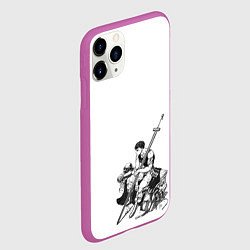 Чехол iPhone 11 Pro матовый Berserk, цвет: 3D-фиолетовый — фото 2