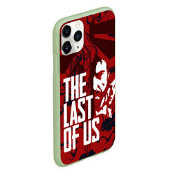 Чехол iPhone 11 Pro матовый THE LAST OF US, цвет: 3D-салатовый — фото 2