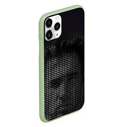 Чехол iPhone 11 Pro матовый As We Can Billy grey, цвет: 3D-салатовый — фото 2