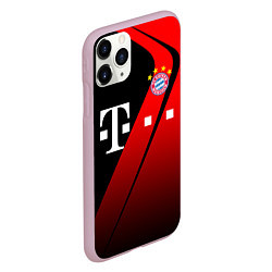 Чехол iPhone 11 Pro матовый FC Bayern Munchen Форма, цвет: 3D-розовый — фото 2