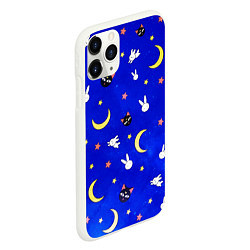 Чехол iPhone 11 Pro матовый Sailor Moon, цвет: 3D-белый — фото 2