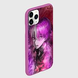 Чехол iPhone 11 Pro матовый Шото Тодороки, цвет: 3D-фиолетовый — фото 2