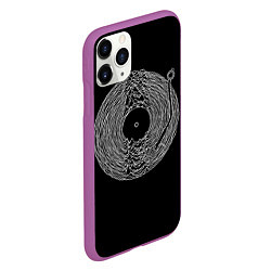 Чехол iPhone 11 Pro матовый JOY DIVISION, цвет: 3D-фиолетовый — фото 2