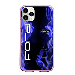 Чехол iPhone 11 Pro матовый FORD, цвет: 3D-розовый