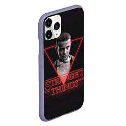 Чехол iPhone 11 Pro матовый Очень странные дела, цвет: 3D-серый — фото 2