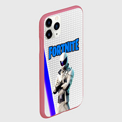 Чехол iPhone 11 Pro матовый FORTNITE, цвет: 3D-малиновый — фото 2