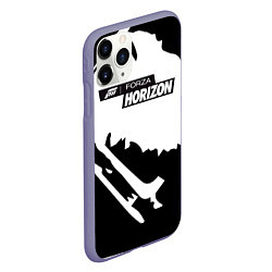 Чехол iPhone 11 Pro матовый Forza Horizon, цвет: 3D-серый — фото 2