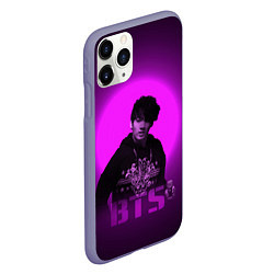 Чехол iPhone 11 Pro матовый BTS, цвет: 3D-серый — фото 2