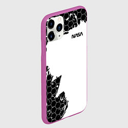 Чехол iPhone 11 Pro матовый NASA, цвет: 3D-фиолетовый — фото 2