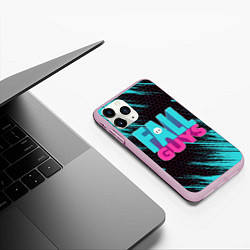 Чехол iPhone 11 Pro матовый ФОЛЛ ГАЙС, цвет: 3D-розовый — фото 2
