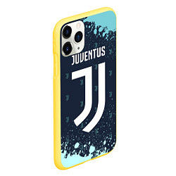 Чехол iPhone 11 Pro матовый JUVENTUS ЮВЕНТУС, цвет: 3D-желтый — фото 2