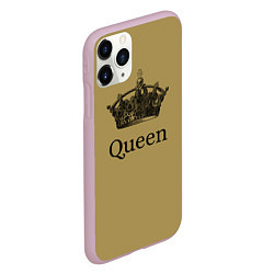 Чехол iPhone 11 Pro матовый Фредди Меркьюри, цвет: 3D-розовый — фото 2