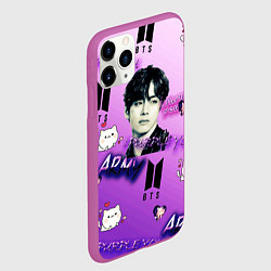 Чехол iPhone 11 Pro матовый I purple you, цвет: 3D-фиолетовый — фото 2