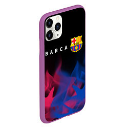 Чехол iPhone 11 Pro матовый BARCELONA БАРСЕЛОНА, цвет: 3D-фиолетовый — фото 2