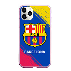 Чехол iPhone 11 Pro матовый BARCELONA БАРСЕЛОНА, цвет: 3D-розовый