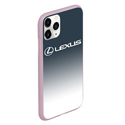 Чехол iPhone 11 Pro матовый LEXUS ЛЕКСУС, цвет: 3D-розовый — фото 2