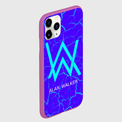 Чехол iPhone 11 Pro матовый ALAN WALKER АЛАН УОКЕР, цвет: 3D-фиолетовый — фото 2