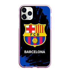 Чехол iPhone 11 Pro матовый BARCELONA БАРСЕЛОНА, цвет: 3D-розовый