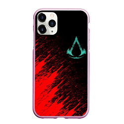 Чехол iPhone 11 Pro матовый Assassins Creed Valhalla, цвет: 3D-розовый