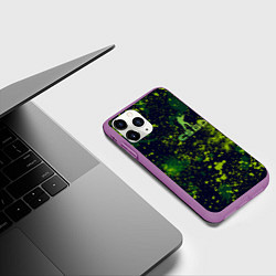 Чехол iPhone 11 Pro матовый CS:GO, цвет: 3D-фиолетовый — фото 2