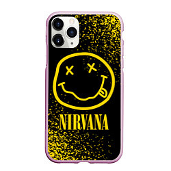 Чехол iPhone 11 Pro матовый NIRVANA НИРВАНА, цвет: 3D-розовый