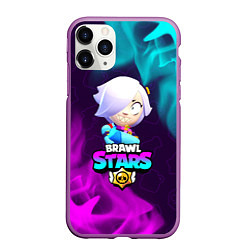 Чехол iPhone 11 Pro матовый BRAWL STARS COLETTE КОЛЕТТ, цвет: 3D-фиолетовый