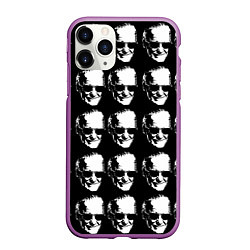 Чехол iPhone 11 Pro матовый STAN LEE, цвет: 3D-фиолетовый